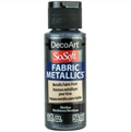 Decoart Sosoft Fabric Paints 59ml#Colour_METALLIC OBSIDIAN