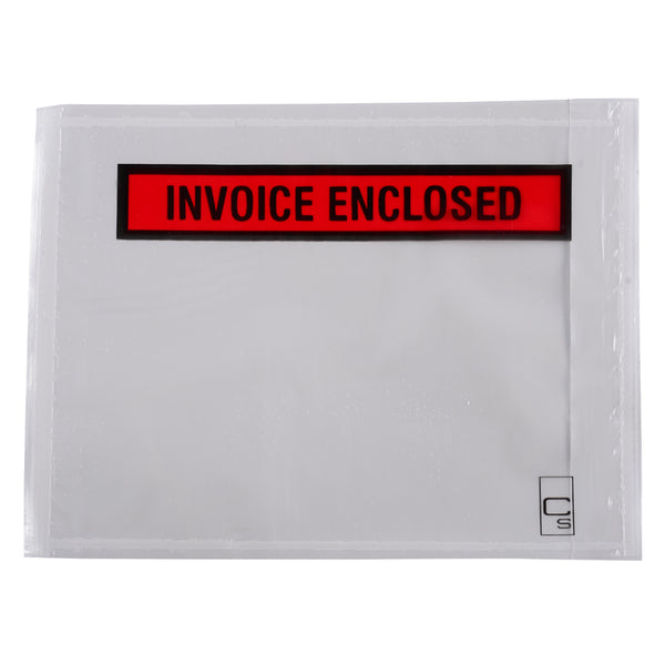 Cumberland Packaging Envelope Invoice Enclosed 155 X 115mm Box Of 100
