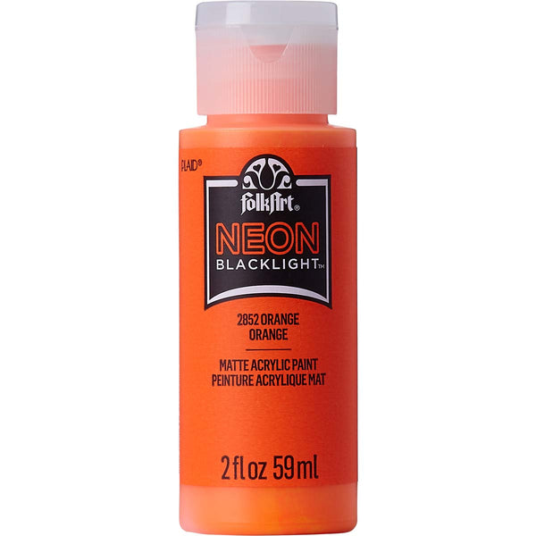 FolkArt Acrylic Neon Blacklight 59ml Paints - Clearance