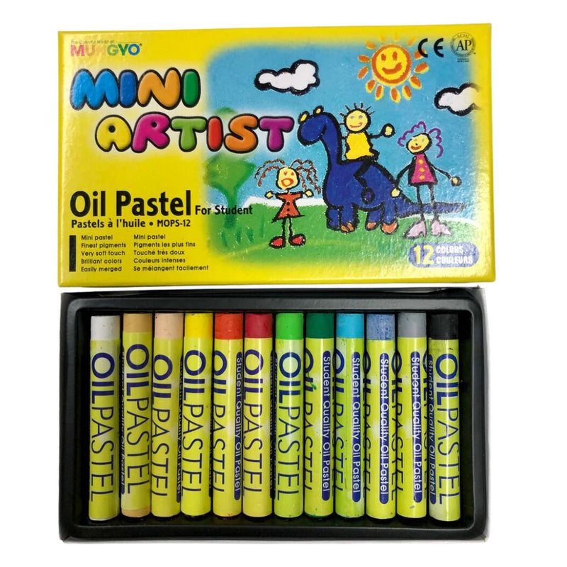 Mungyo Mini Artist Gallery Oil Pastels Set Of 12