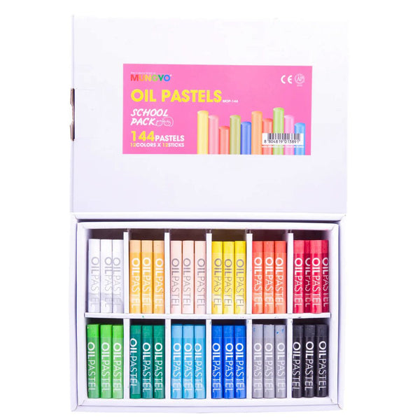 Mungyo Gallery Oil Pastels Class - Pack Of 12 Pastels X 12 Colours