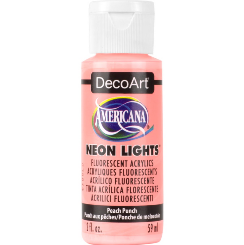 Decoart Americana Neon Lights Paints 2oz