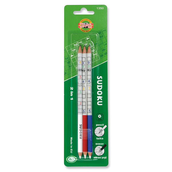 Koh-I-Noor 1350 Sudoku Pencil & Eraser