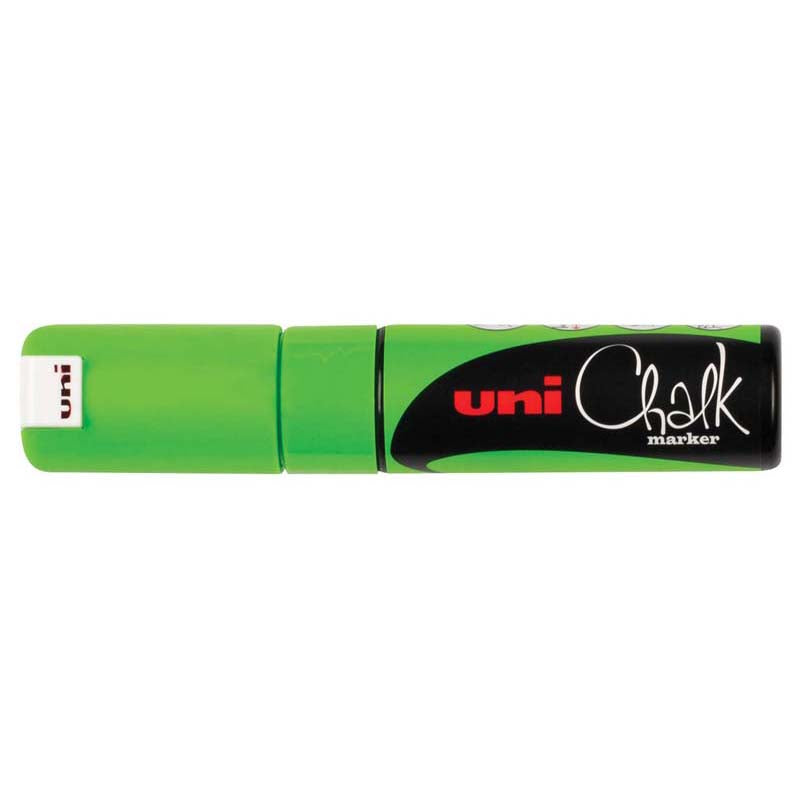 Uni Chalk Marker 8.0mm Chisel Tip PWE-8K