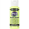 Decoart Americana Neon Lights Paints 2oz#Colour_RADIANT YELLOW