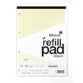 Silvine A4 100 Pages Tinted Refill Pads#Colour_CREAM