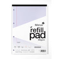 Silvine A4 100 Pages Tinted Refill Pads#Colour_VIOLET