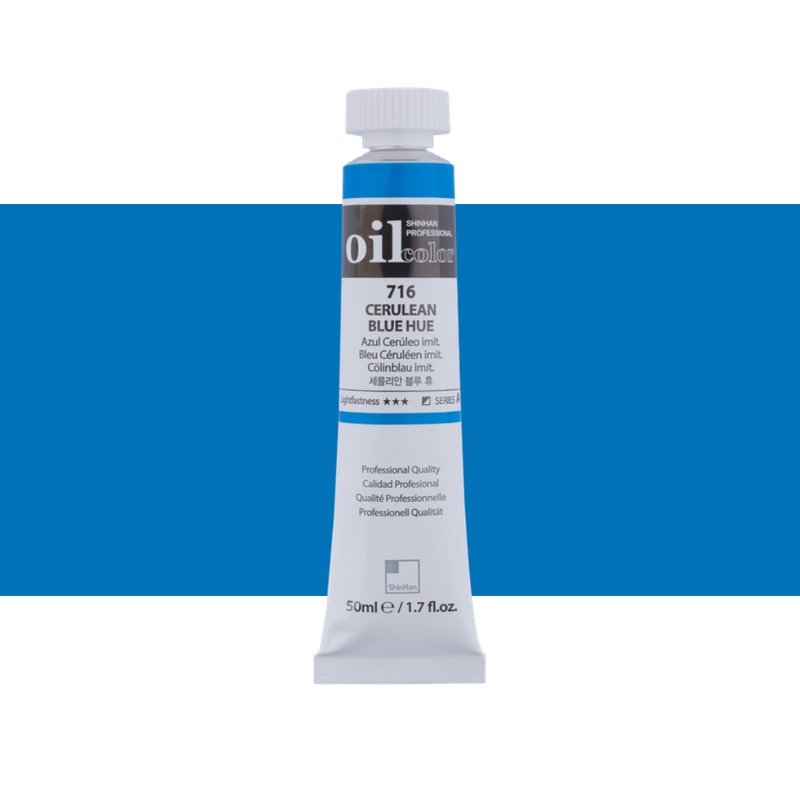 ShinHan Professional 50ml Oil Paints Shades A-I