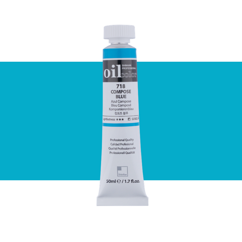 ShinHan Professional 50ml Oil Paints Shades A-I