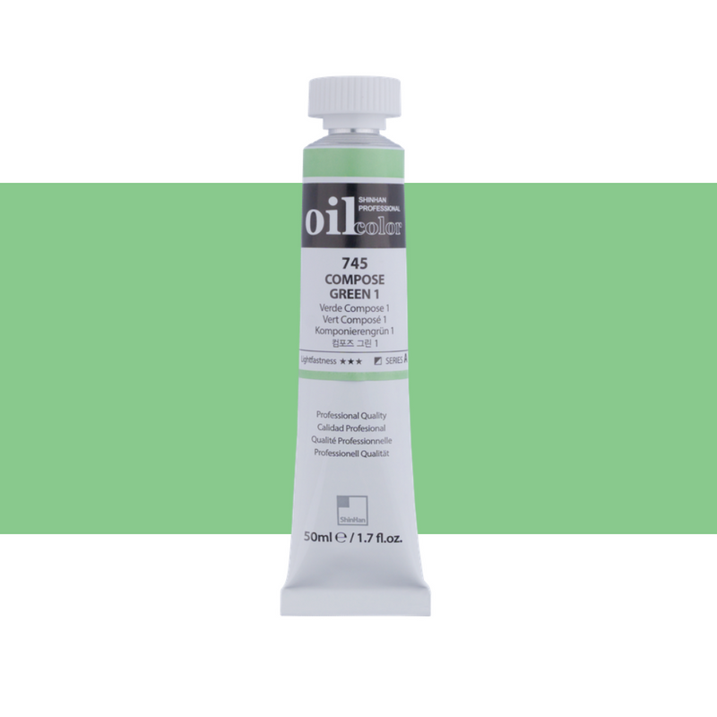 ShinHan Professional 50ml Oil Paints Shades A-I