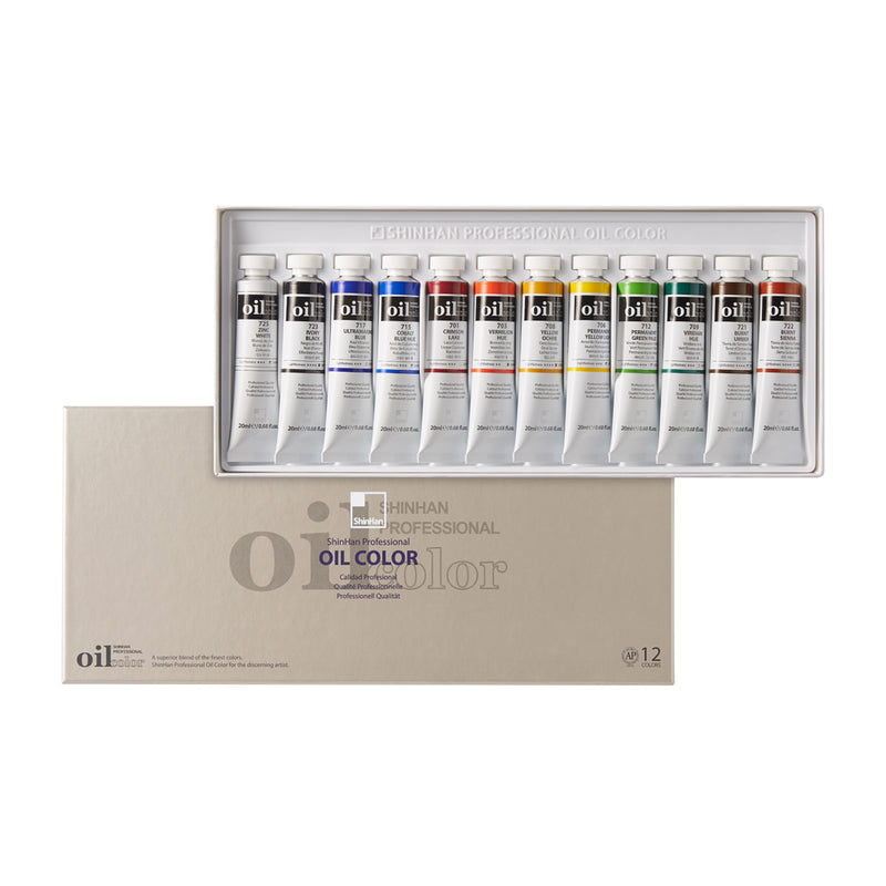 ShinHan Professional 50ml Oil Paints Set Of 12