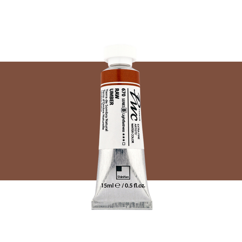 ShinHan PWC Extra Fine 15ml Watercolour Paints M-Z