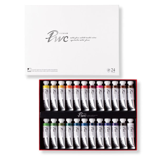 ShinHan PWC Extra Fine 15ml Watercolour Paints Set Of 24