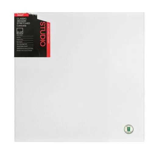 Jasart Studio 1.5 Inch Thick Edge Canvases Pack of 3#Size_30X30 INCH