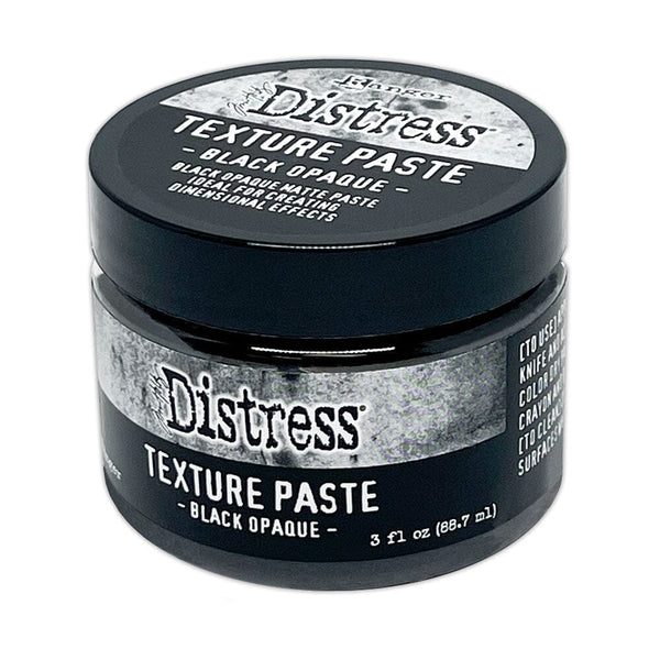 Ranger Distress Black 88.7ml Opaque Texture Paste