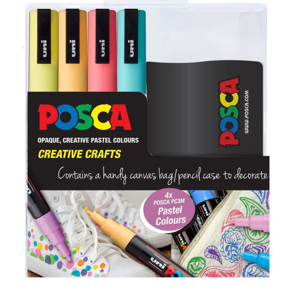 Uni Posca Marker Canvas Bag Activity Pack