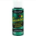 Decoart Craft Twinkles Glitter Craft Paint 59ml#Colour_CHRISTMAS GREEN