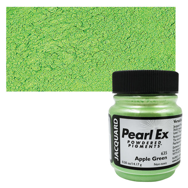 Jacquard Pearl Ex Powdered Pigments 14g#Colour_APPLE GREEN