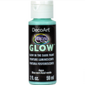 Decoart Americana Glow Paint 2oz#Colour_AQUA