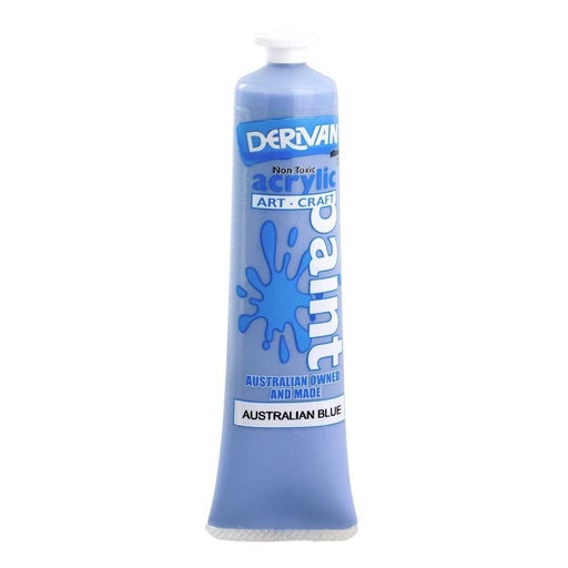 Derivan Acrylic Paint 75ml#colour_australian blue (cobalt)