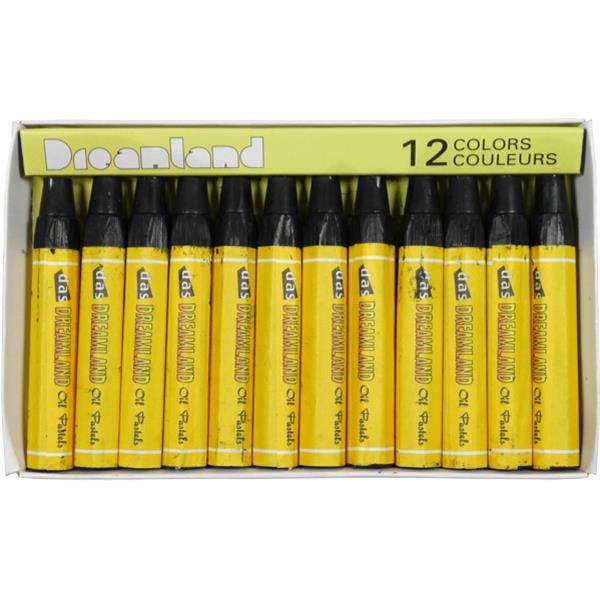 Das Dreamland Black Oil Pastels Small Pack Of 12