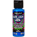 Decoart Black Light Neons 2oz#Colour_BLUE