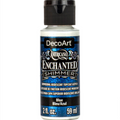 Decoart Americana Enchanted Shimmer Topcoat Paints 59ml#Colour_BLUE