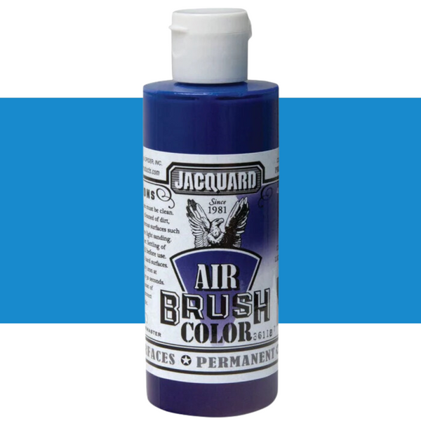 Jacquard Airbrush Colour Paints 118.29ml#Colour_BRIGHT BLUE