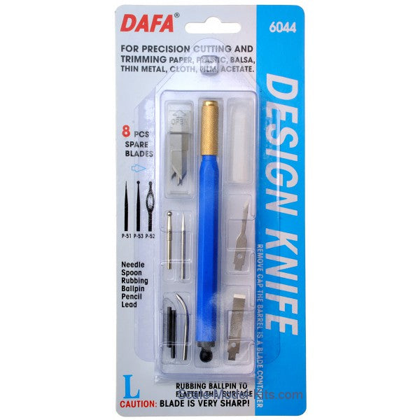 Dafa 6044 Art Design Knife With Assorted Tools