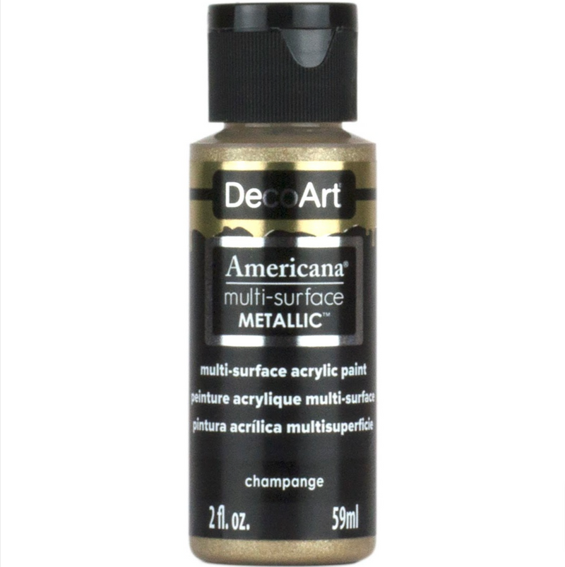 Decoart Americana Multi-Surface Metallic Paints 59ml