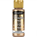 Decoart Dazzling Metallics Paints 2oz 59ml#Colour_CHAMPAGNE GOLD