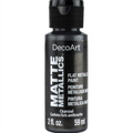 Decoart Matte Metallic Paints 59ml#Colour_CHARCOAL