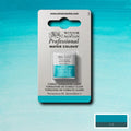 Winsor & Newton Professional Watercolour Half Pan#Colour_COBALT TURQUOISE LIGHT (S4)