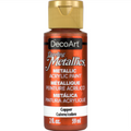 Decoart Dazzling Metallics Paints 2oz 59ml#Colour_COPPER