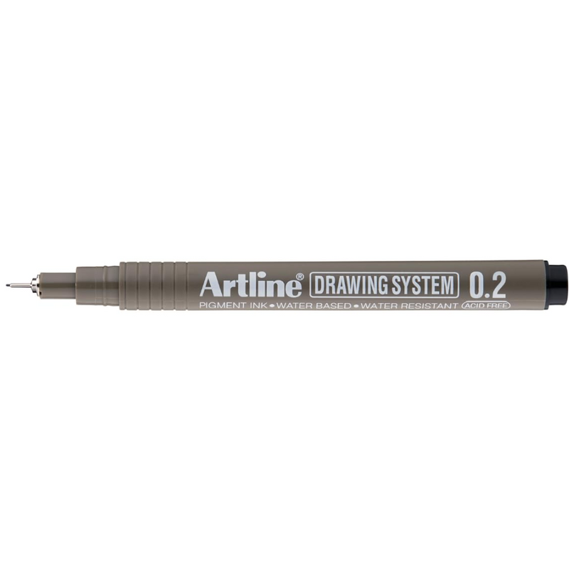 Artline 231 Black Drawing System Pens