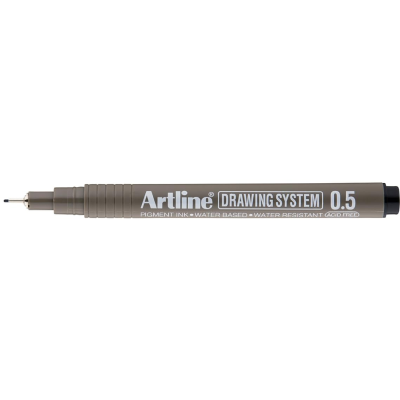 Artline 231 Black Drawing System Pens