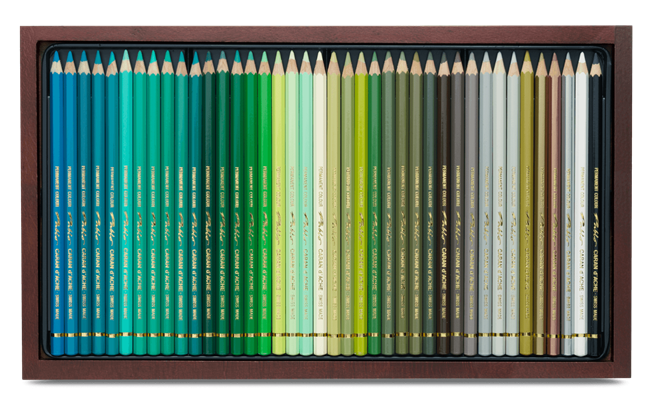 Caran D'ache Pablo Coloured Pencils - Wooden Box Of 120