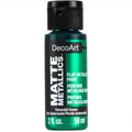 Decoart Matte Metallic Paints 59ml#Colour_EMERALD GREEN