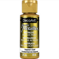 Decoart Dazzling Metallics Paints 2oz 59ml#Colour_EMPERORS GOLD