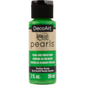 Decoart Americana Pearls Paints 2oz#Colour_FESTIVE GREEN