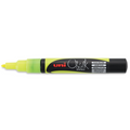 Uni Chalk Marker 0.9-1.3mm Bullet Tip#Colour_FLUORESCENT YELLOW