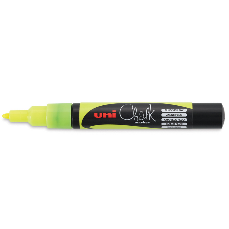 Uni Chalk Marker 0.9-1.3mm Bullet Tip