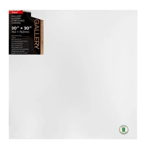 Jasart Gallery 1.5 Inch Thick Edge Canvases Pack of 3