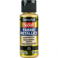 Decoart Sosoft Fabric Paints 59ml#Colour_METALLIC GOLD