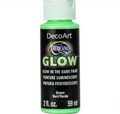 Decoart Americana Glow Paint 2oz#Colour_GREEN