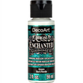 Decoart Americana Enchanted Shimmer Topcoat Paints 59ml#Colour_GREEN