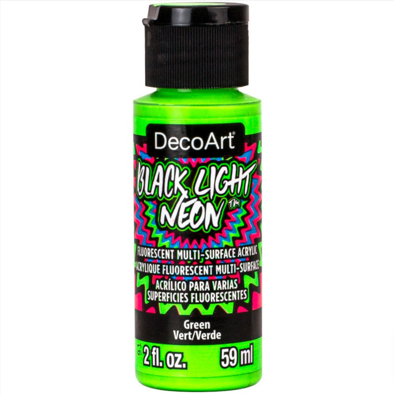 Decoart Black Light Neons 2oz