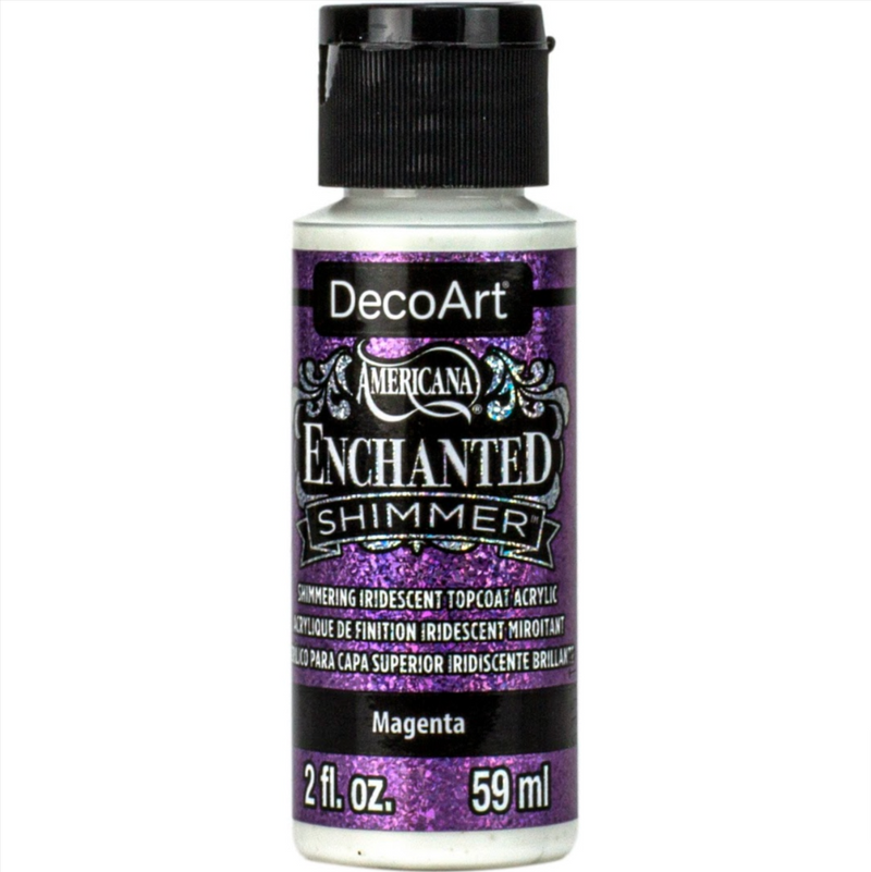 Decoart Americana Enchanted Shimmer Topcoat Paints 59ml