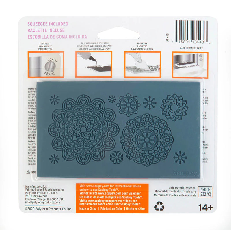 Sculpey Silicone Bakeable Mandala Mould