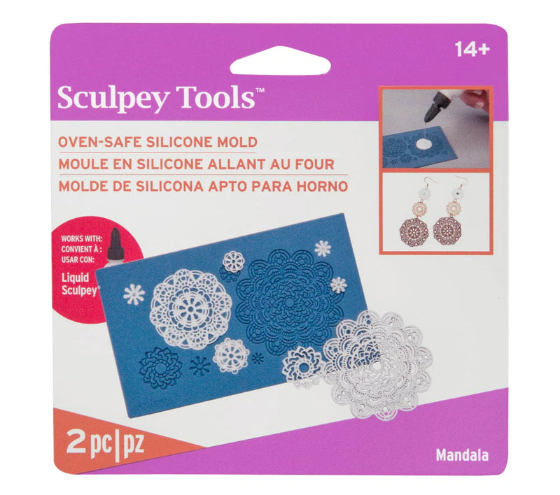 Sculpey Silicone Bakeable Mandala Mould